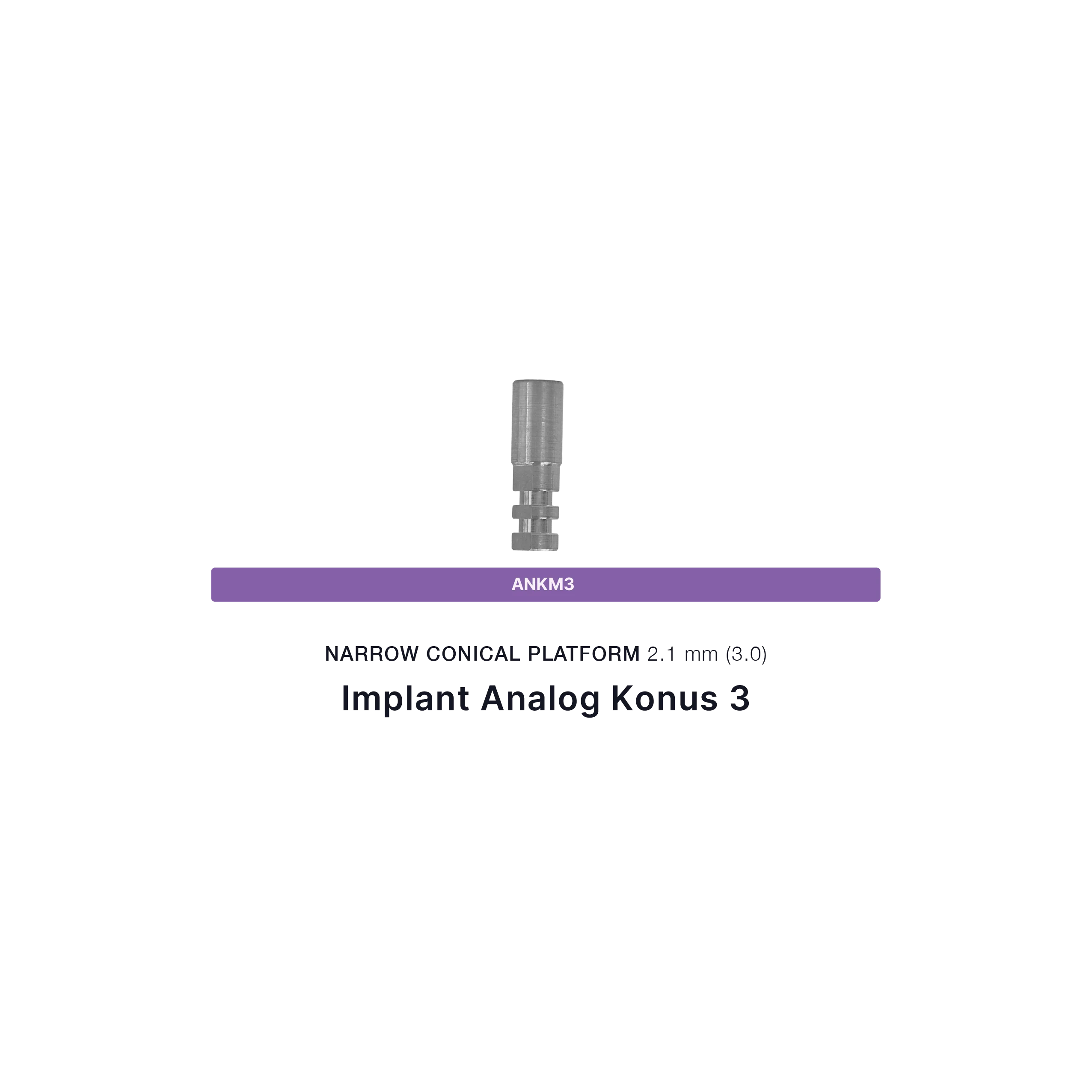 Implant Analog Konus 3