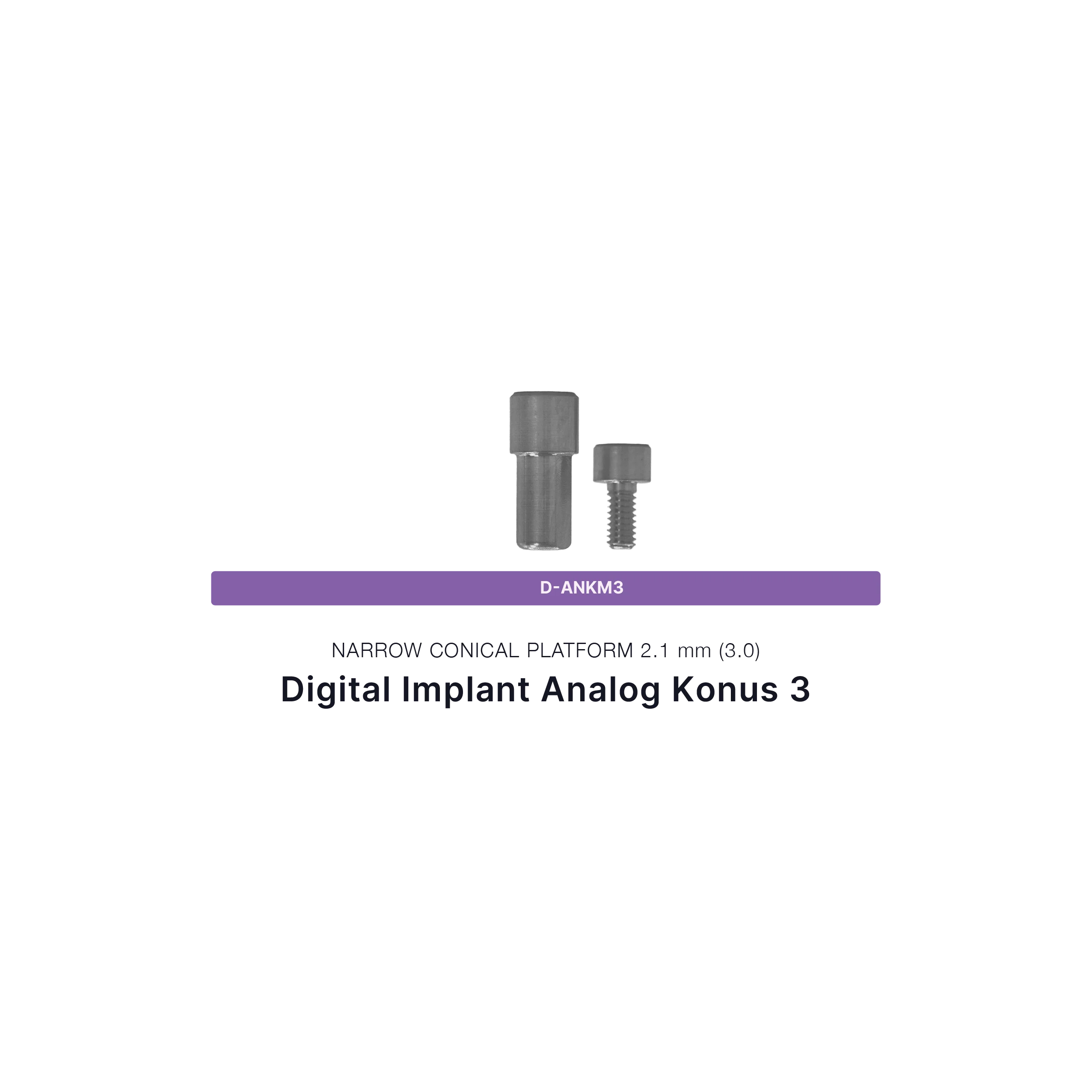 Digital Implant Analog