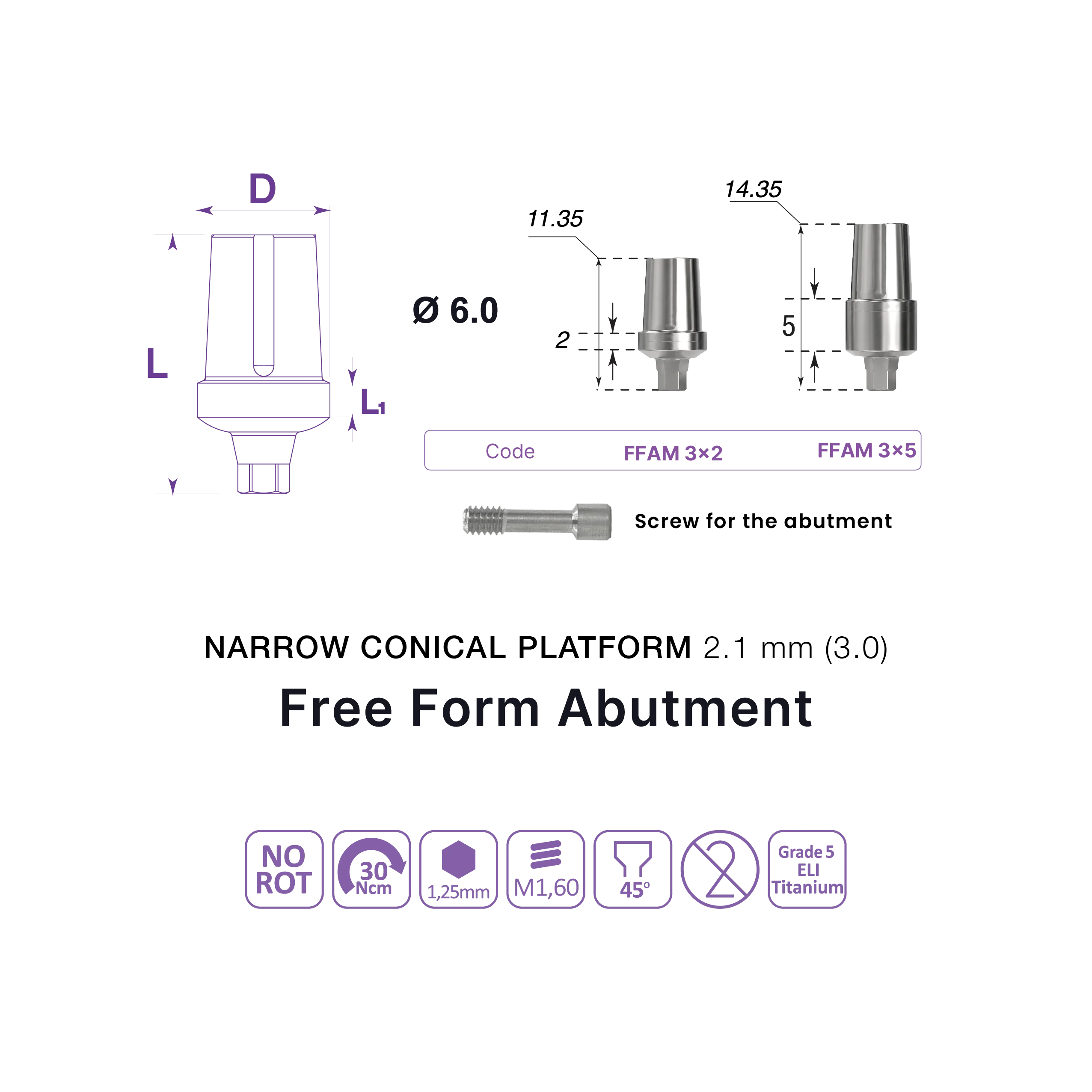 Free Form Abutment