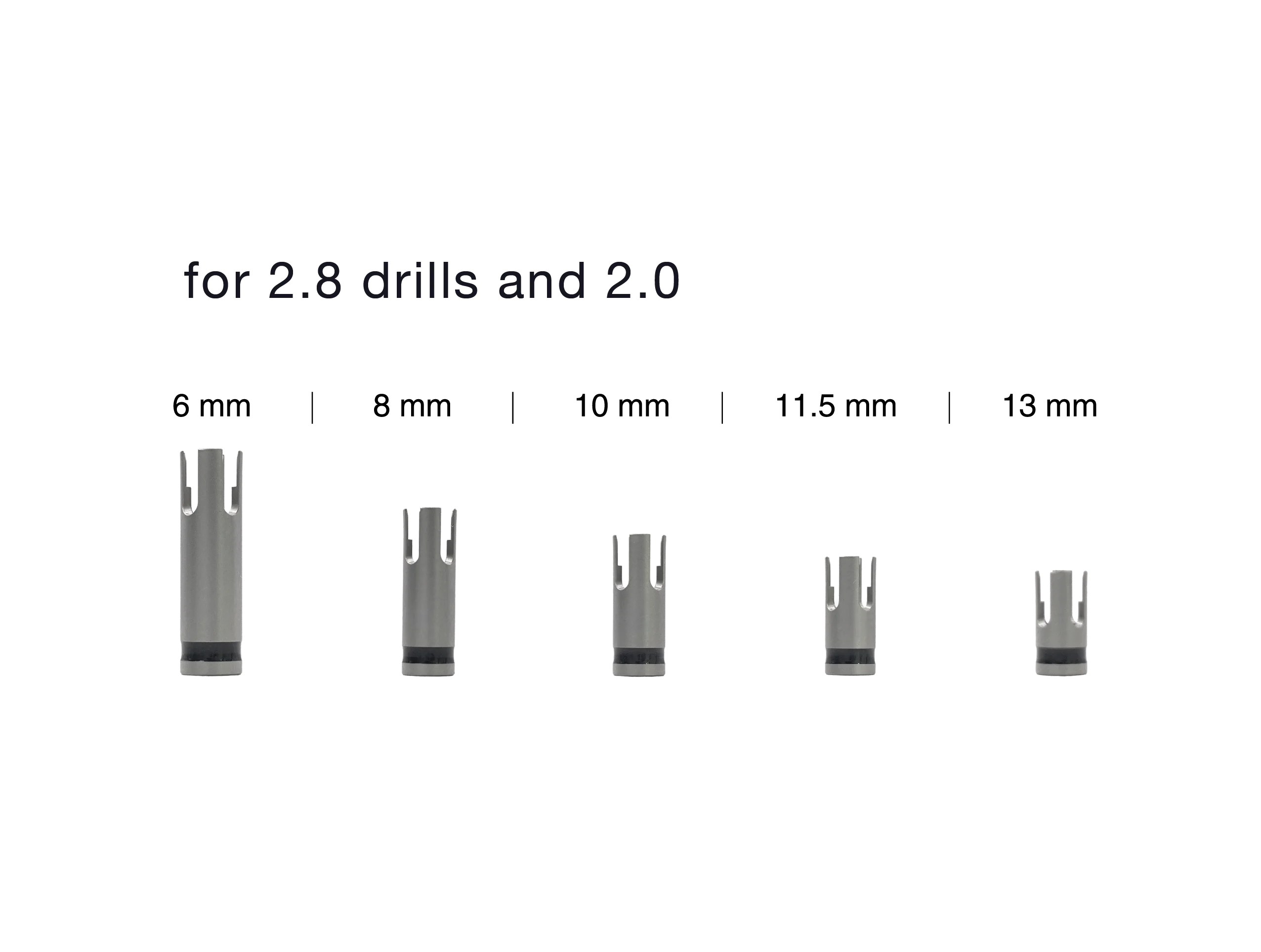 For 2.0 and 2.8 drills